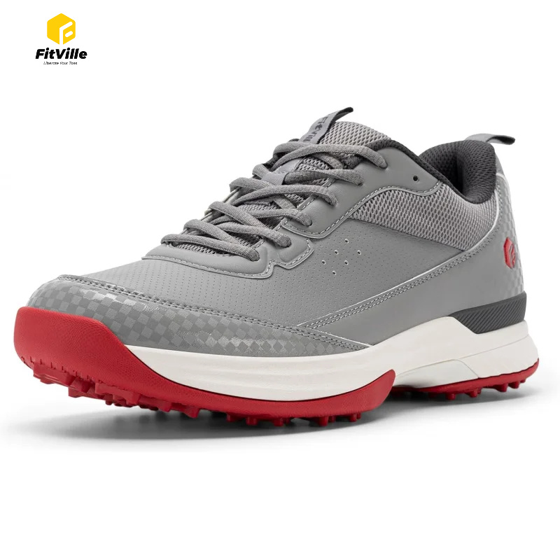 Men'S Shoes Water Resistant - FitVille ワイドゴルフシューズ メンズ プロ仕様 アウトドア 防水