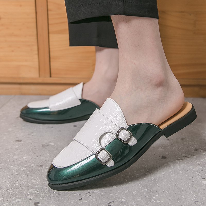 Men'S Shoes Hey Dude - 男ハーフスリッパシューズ男性用靴高級ローファーファッション Zapatillas Hombre カジュアルシューズ Sapato Social