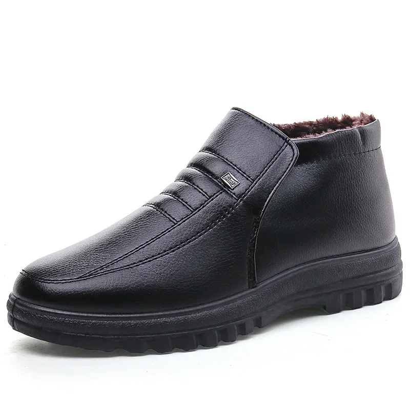 メンズカジュアルレザーシューズ,ラージサイズ,ウォーム,コッ - Men'S Shoes Hey Dude のレビューと価格