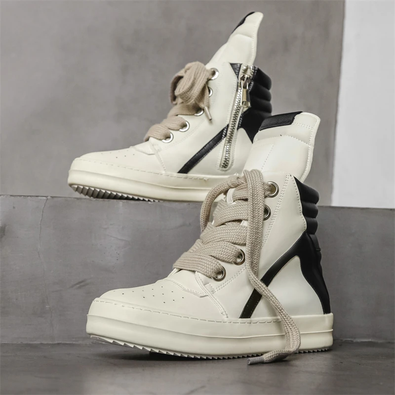 男性カジュアル高級スニーカーストリートスタイル男性ファッショ - Men'S Shoes Increase Height のレビューと価格