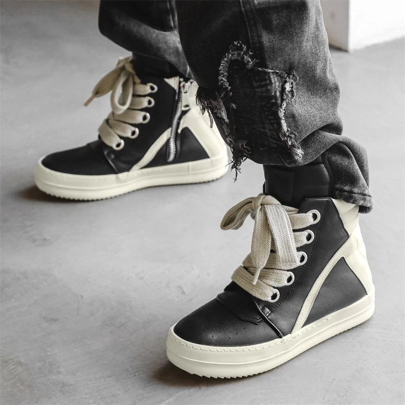 男性カジュアル高級スニーカーストリートスタイル男性ファッショ - Men'S Shoes Increase Height のレビューと価格
