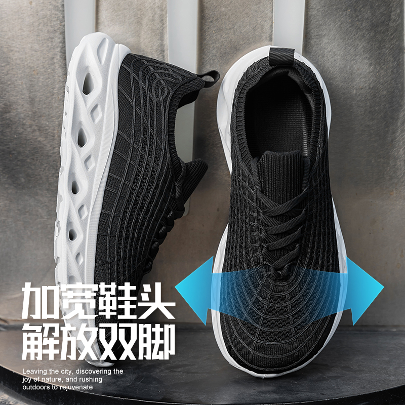 メンズプラスサイズワイドトゥボックスカジュアルスニーカー、ク - Men'S Shoes Water Resistant のレビューと価格
