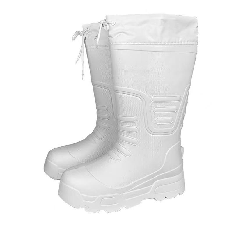 厚底コットンEVAフォームレインブーツ 男女兼用 滑り止め  - Men'S Shoes Water Resistant のレビューと価格