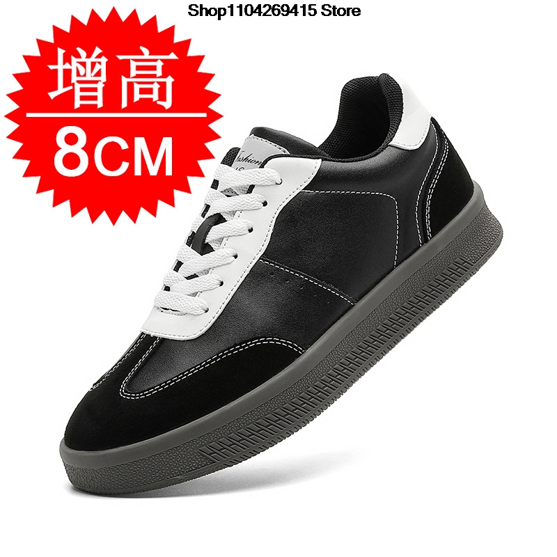 メンズインビジブル身長アップシューズ 8cm エレベーターシ - Men'S Shoes With Height Increase のレビューと価格
