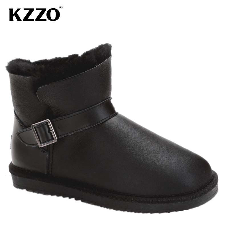 KZZO 2025 新しいメンズカジュアル本物のシープスキン - Men'S Shoes Hey Dude のレビューと価格