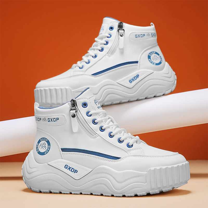 身長を高く見せるノンスリップシューズ メンズ ハイカット ホ - Men'S Shoes Increase Height のレビューと価格