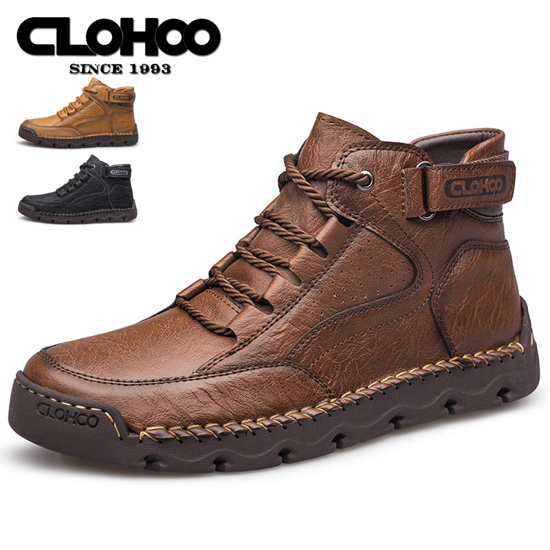 CLOHOO手縫いメンズシューズ、カジュアルスポーツシューズ - Men'S Shoes Hey Dude のレビューと価格