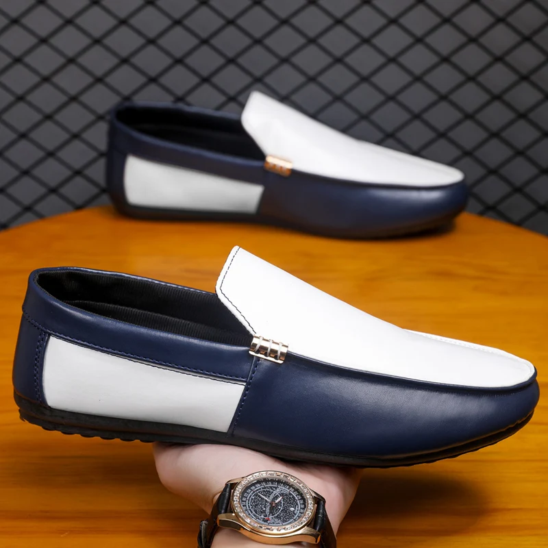 ファッションレザーローファー男性用フラットシューズ快適なメン - Men'S Shoes Hey Dude のレビューと価格