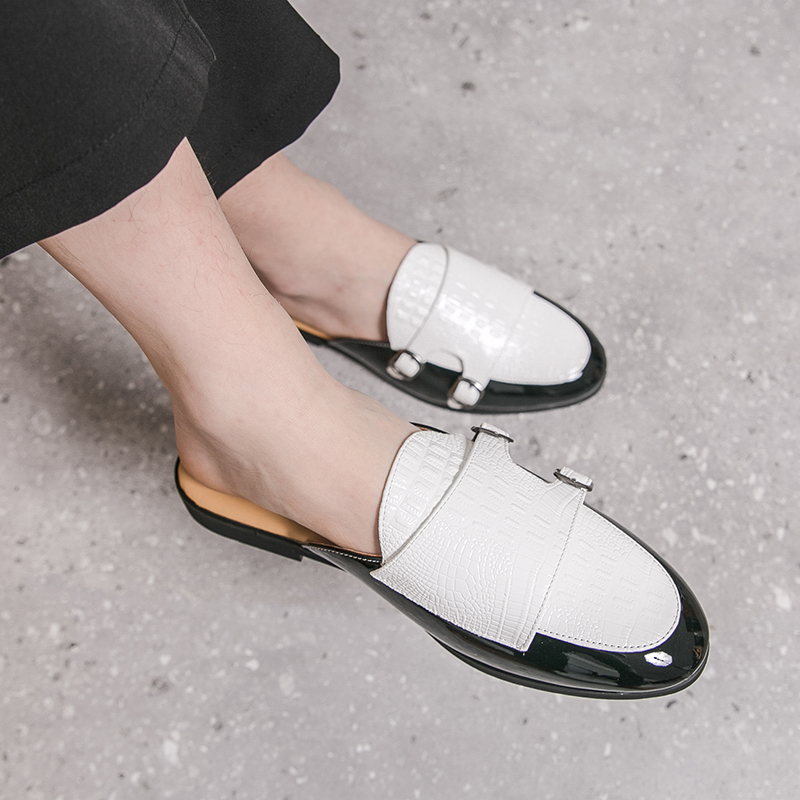 男ハーフスリッパシューズ男性用靴高級ローファーファッション  - Men'S Shoes Hey Dude のレビューと価格