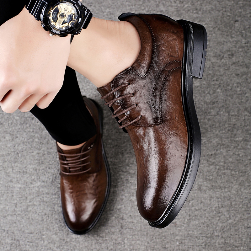 メンズレザーカジュアルシューズ 8cm身長アップ インヒール - Men'S Shoes Increase Height のレビューと価格